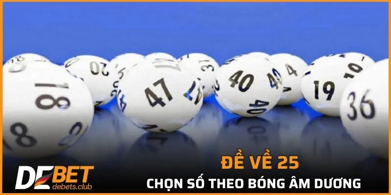 Dựa vào bóng âm dương chọn số đặt cược