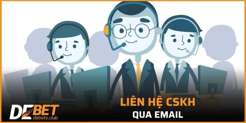 Liên hệ CSKH qua email