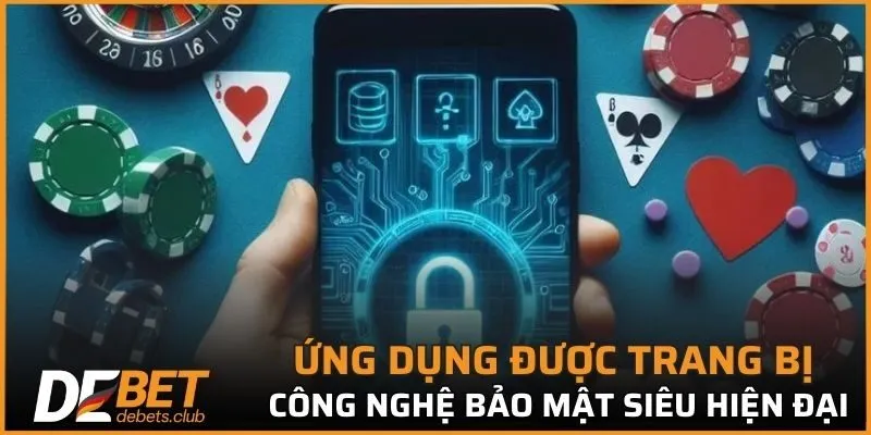 Ứng dụng được trang bị công nghệ bảo mật siêu hiện đại